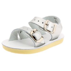 In good condition. Salt Water Sandals' Sea Wees Hoy Shoes.  For a boy or girl.